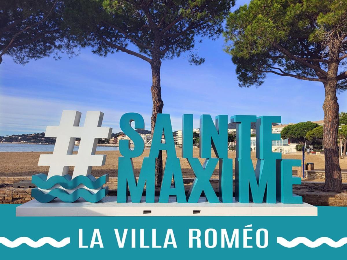 La Villa Romeo, Piscine Et Spa サント・マキシム エクステリア 写真