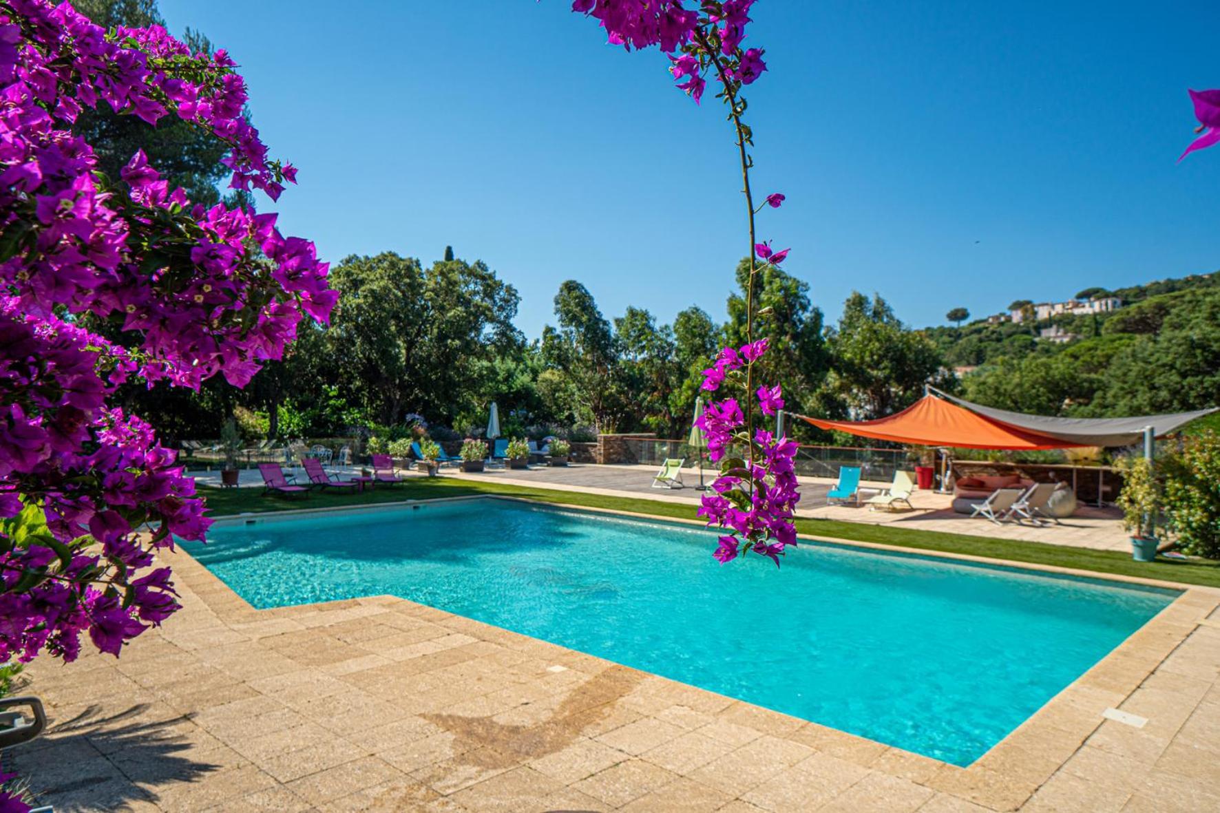 La Villa Romeo, Piscine Et Spa サント・マキシム エクステリア 写真