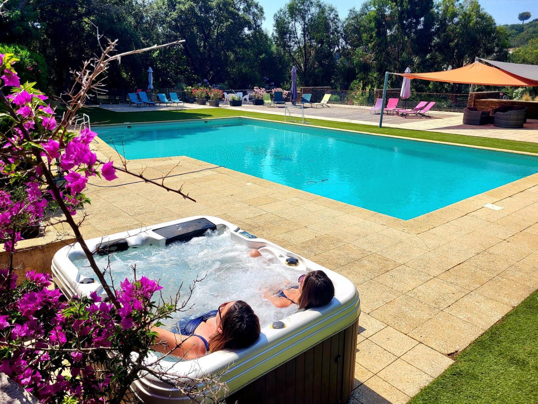 La Villa Romeo, Piscine Et Spa サント・マキシム エクステリア 写真